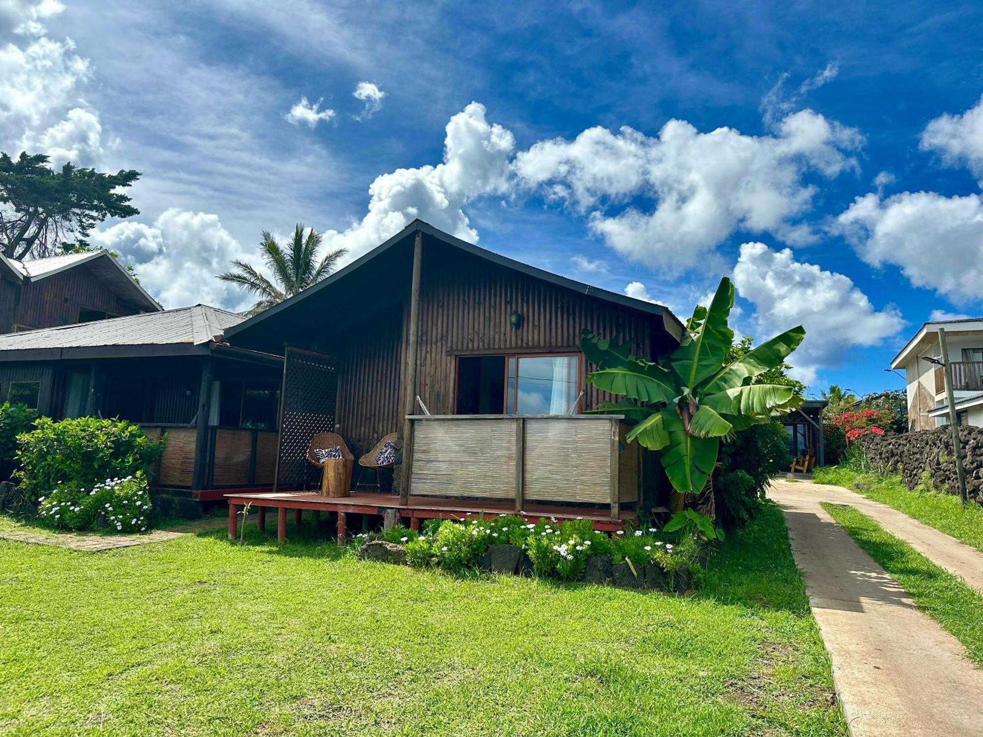 Paraiso Sunset Bungalows Hanga Roa Exterior foto
