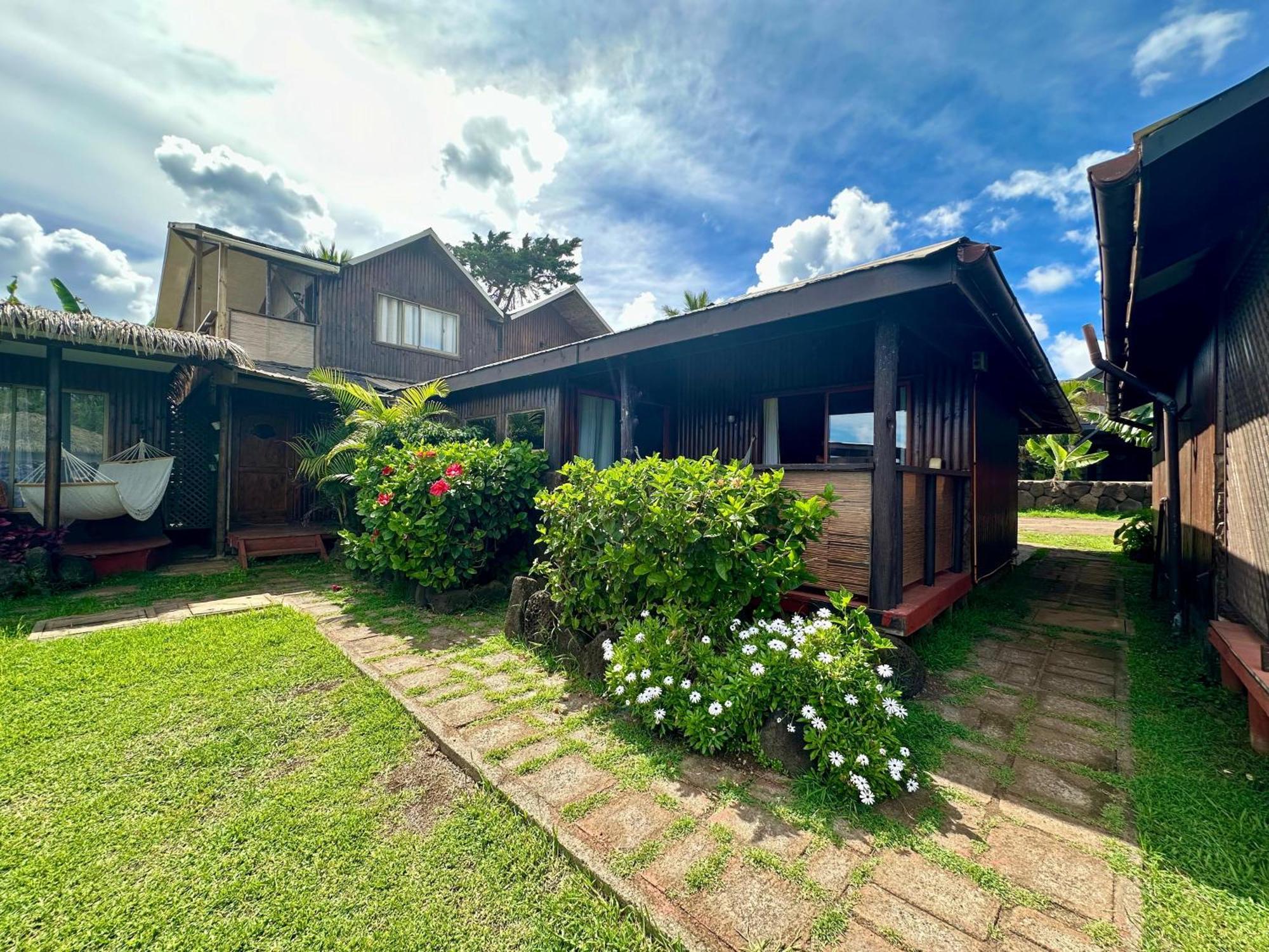 Paraiso Sunset Bungalows Hanga Roa Exterior foto