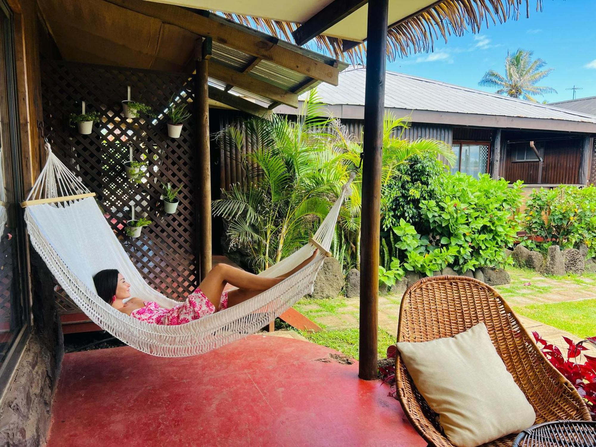 Paraiso Sunset Bungalows Hanga Roa Exterior foto
