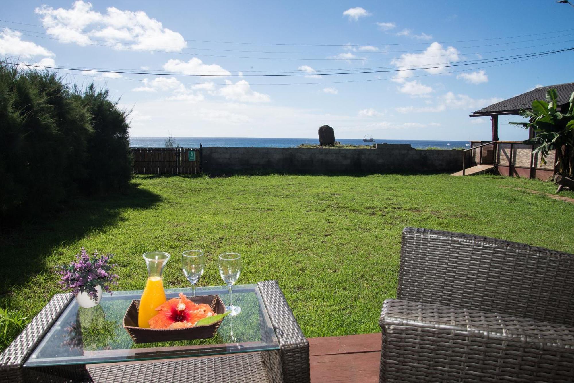 Paraiso Sunset Bungalows Hanga Roa Exterior foto